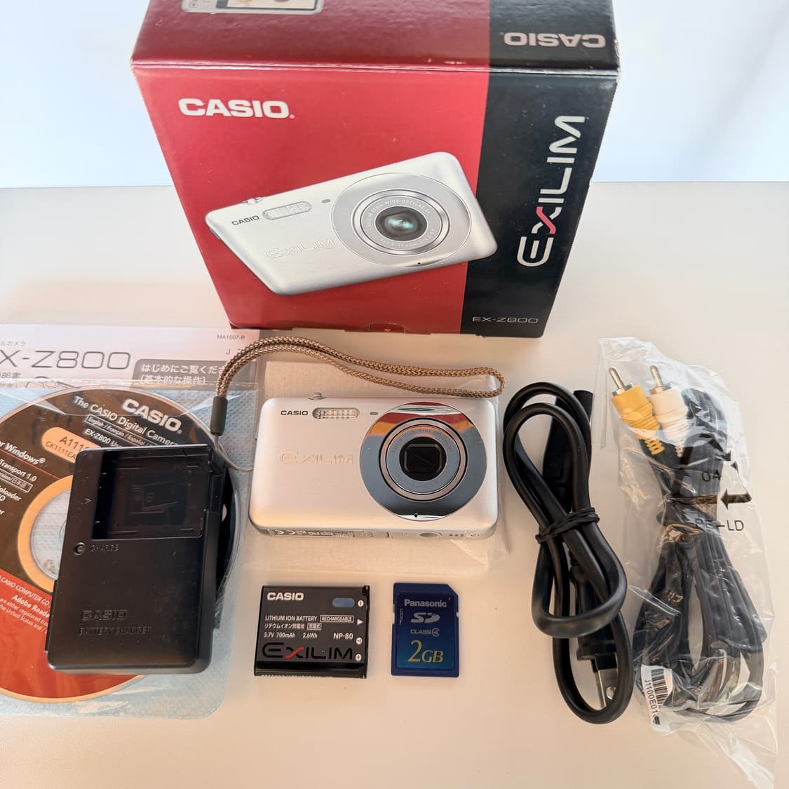 ✨미품 풀박스✨카시오 엑슬림 z800 ex-z800 상품이미지2