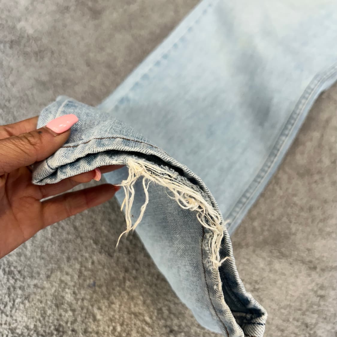 리바이스533 라이트 블루 데님 팬츠(32) 상품이미지2