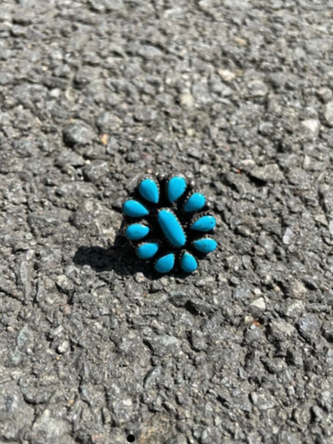 [Japan vintage] Native Turquoise ring 상품이미지2