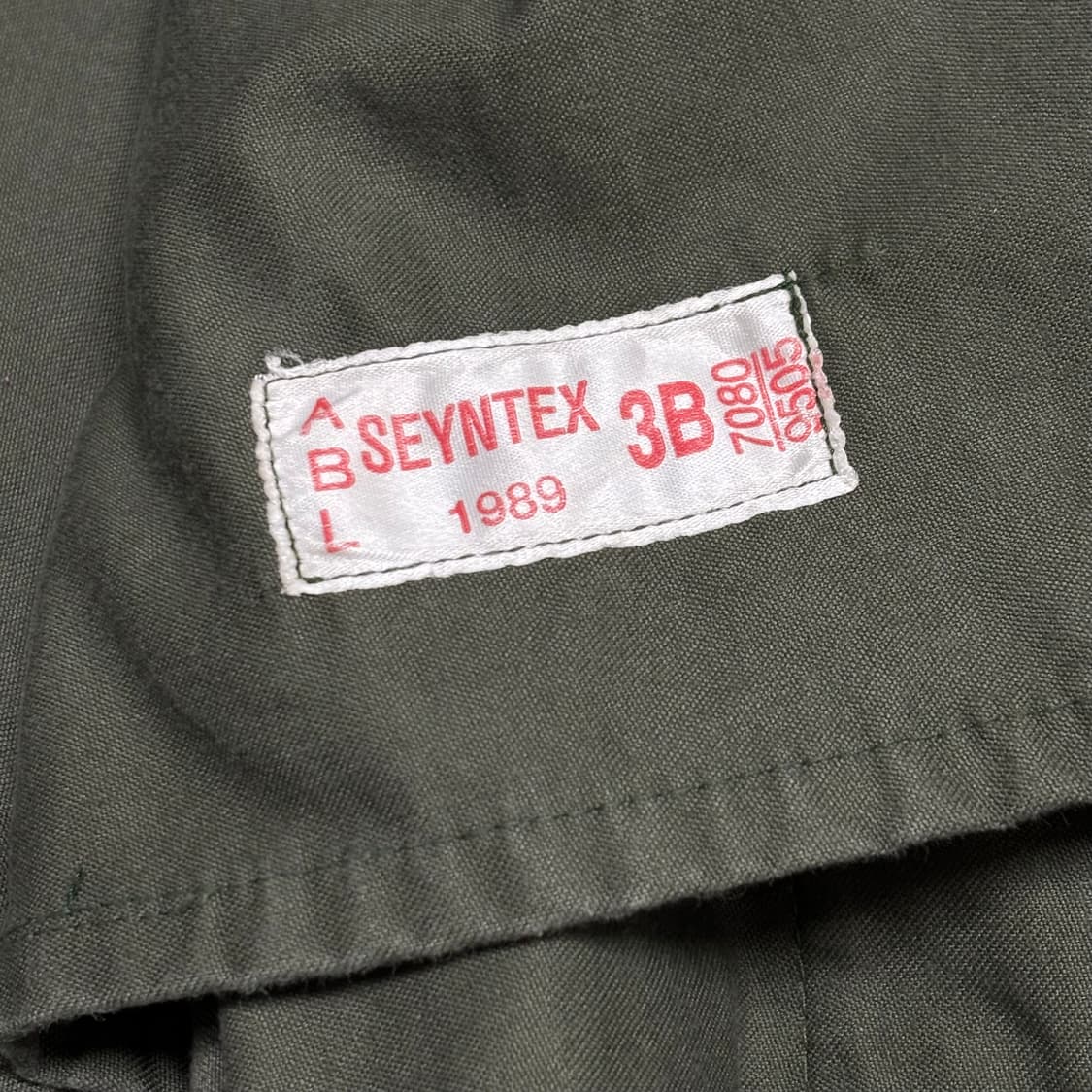 벨기에군 m88 3B syntex t88 야전상의 유럽군 파카 자켓 상품이미지3