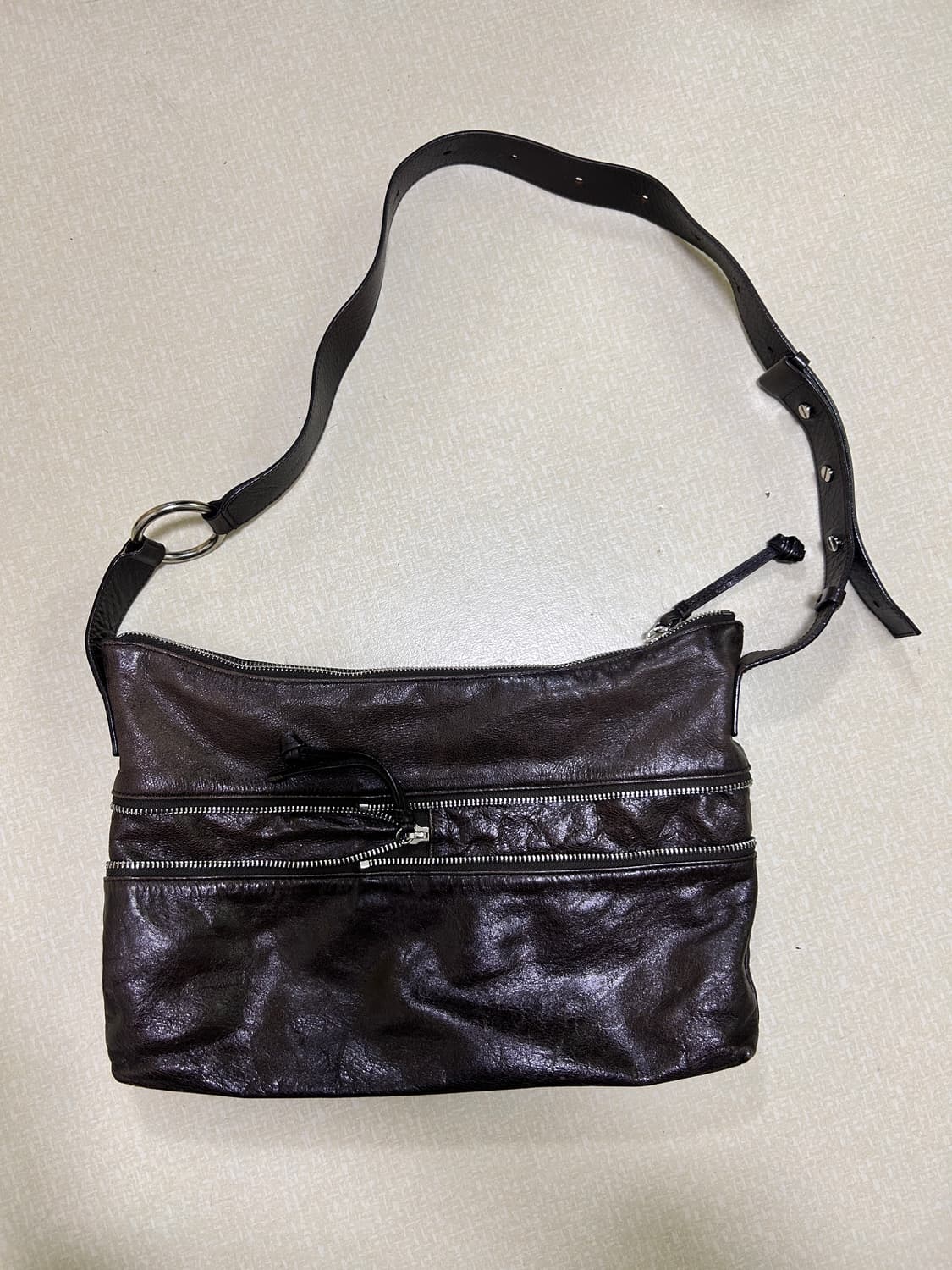 마뗑킴 matin kim 브라운 fall 숄더백 상품이미지2