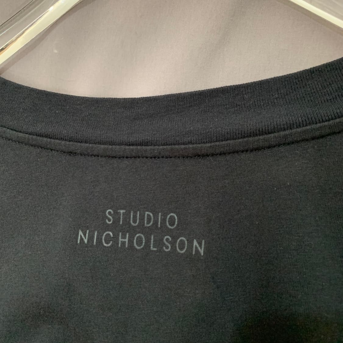 L 스튜디오 니콜슨 미드웨이트 저지 로고 오버핏 반팔티 상품이미지3