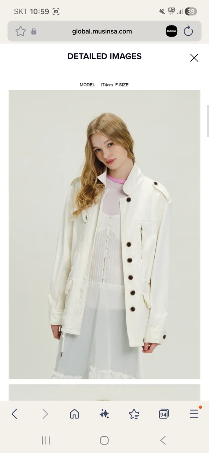 레이버러스 오버핏 헌팅 자켓 상품이미지4