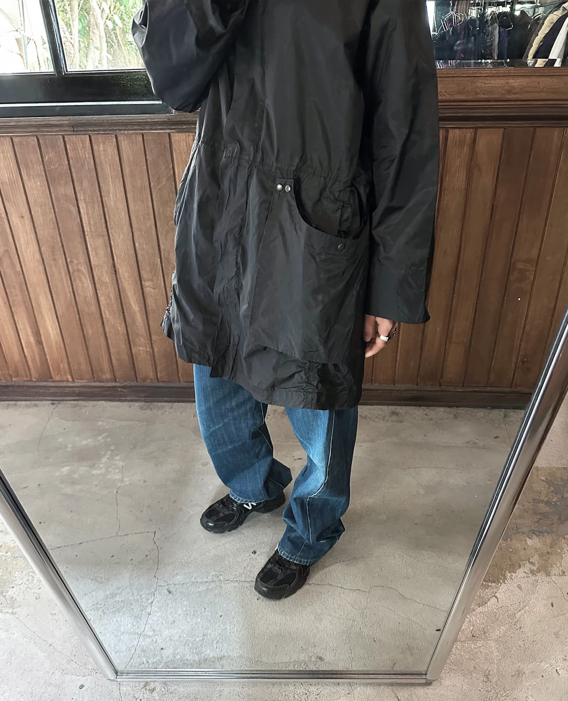 HIROKO KOSHINO nylon windbreaker 상품이미지4