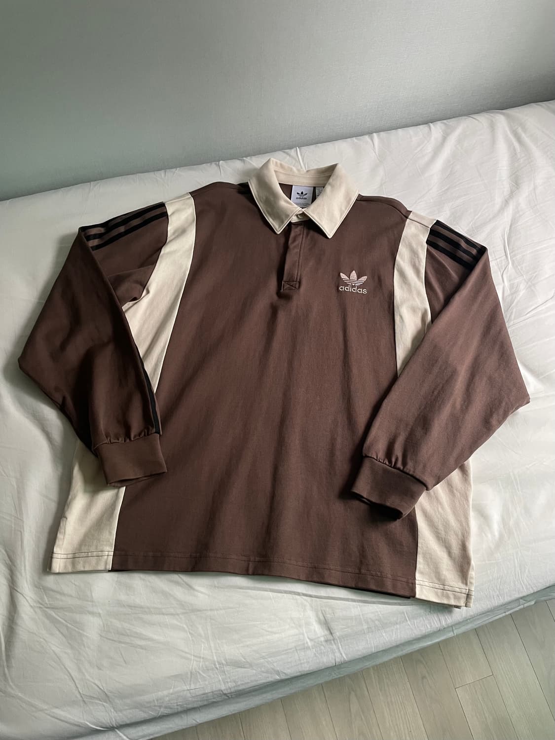 아디다스 럭비셔츠 XL 상품이미지1