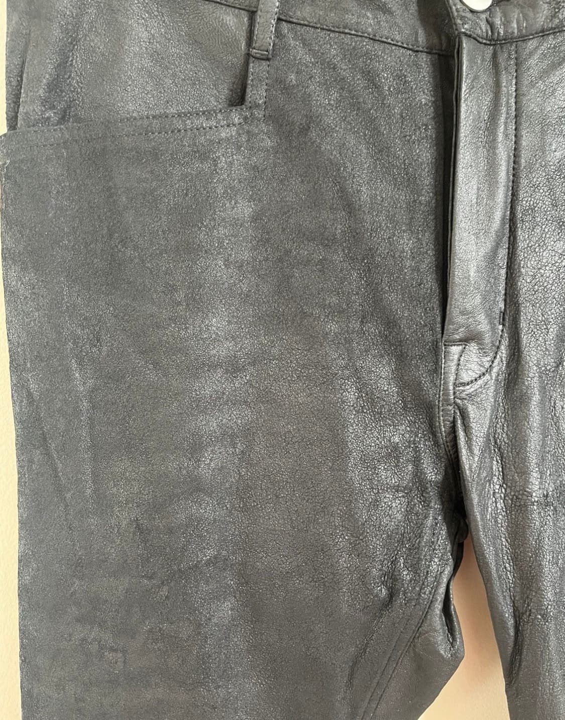 릭오웬스 타이론캇 블리스터드 레더팬츠 상품이미지2