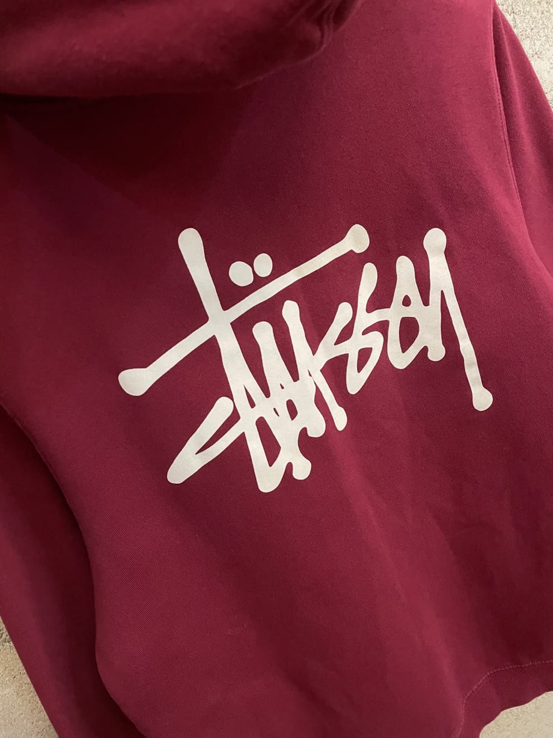 스투시 스탁 로고 후드티 상품이미지2