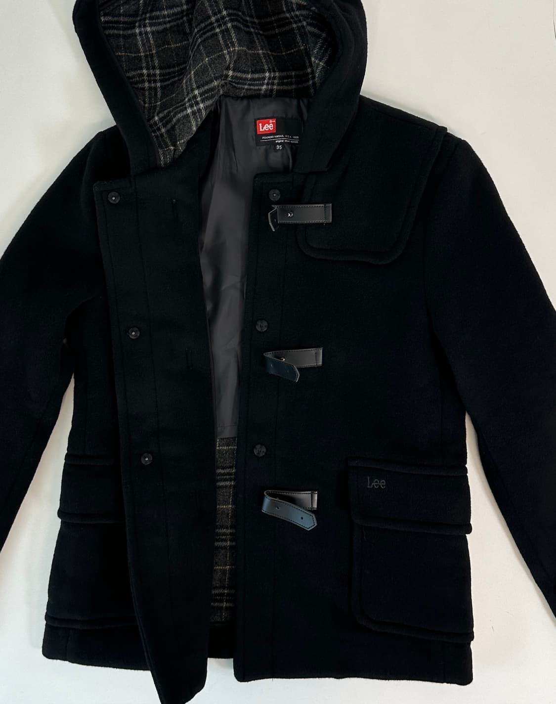 LEE 90s 숏 자켓 울 더플 후드자켓 (95) 상품이미지2