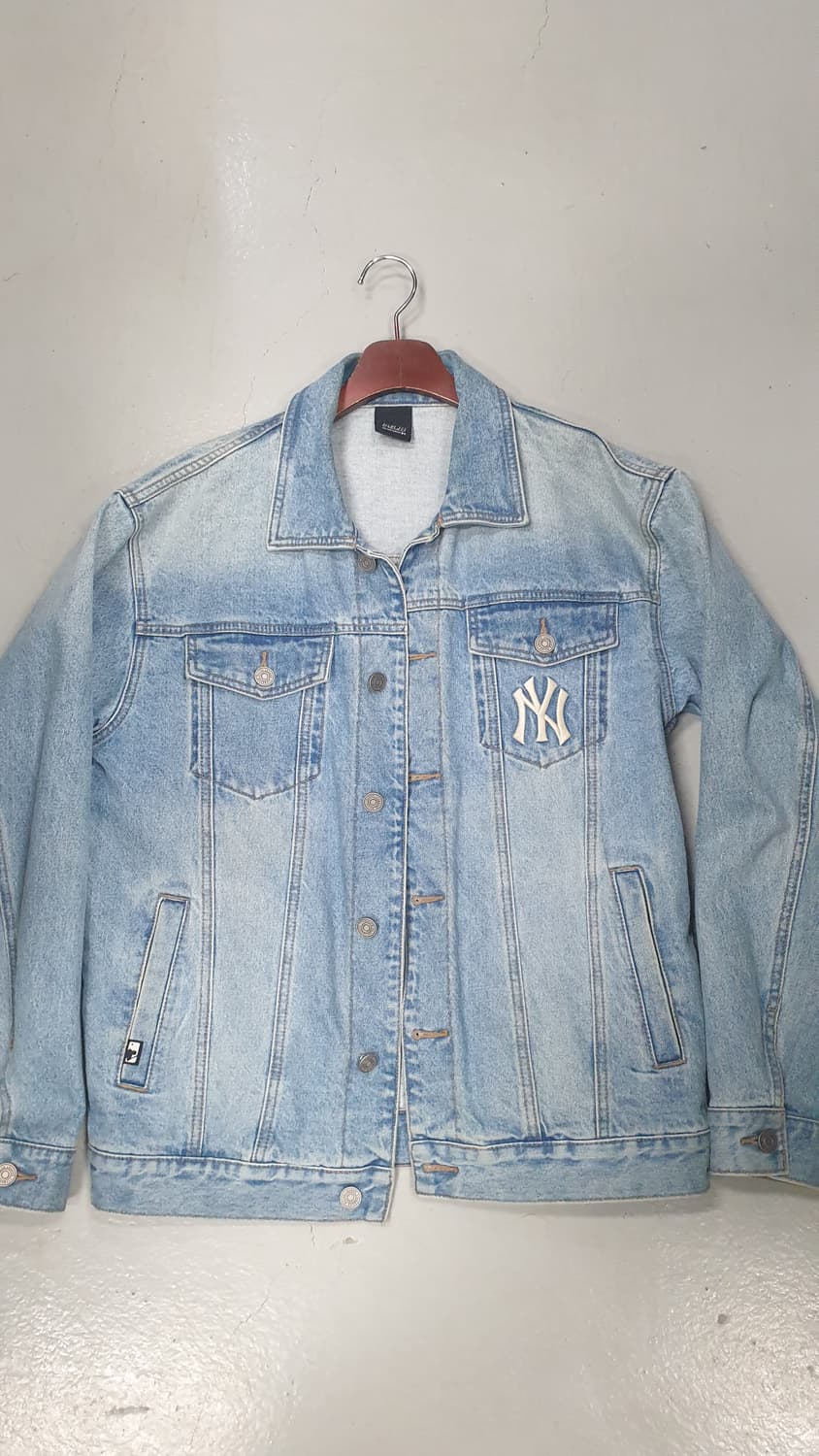 MLB NY 데님 자켓 L(100) 상품이미지2