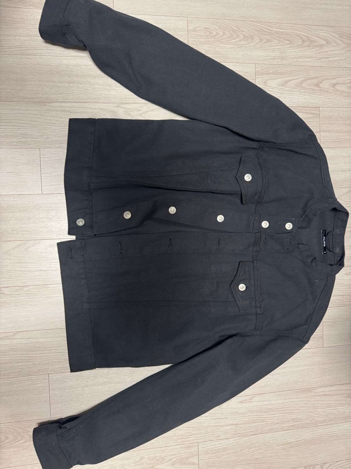 오텀 크롭 데님자켓 (L) 상품이미지1