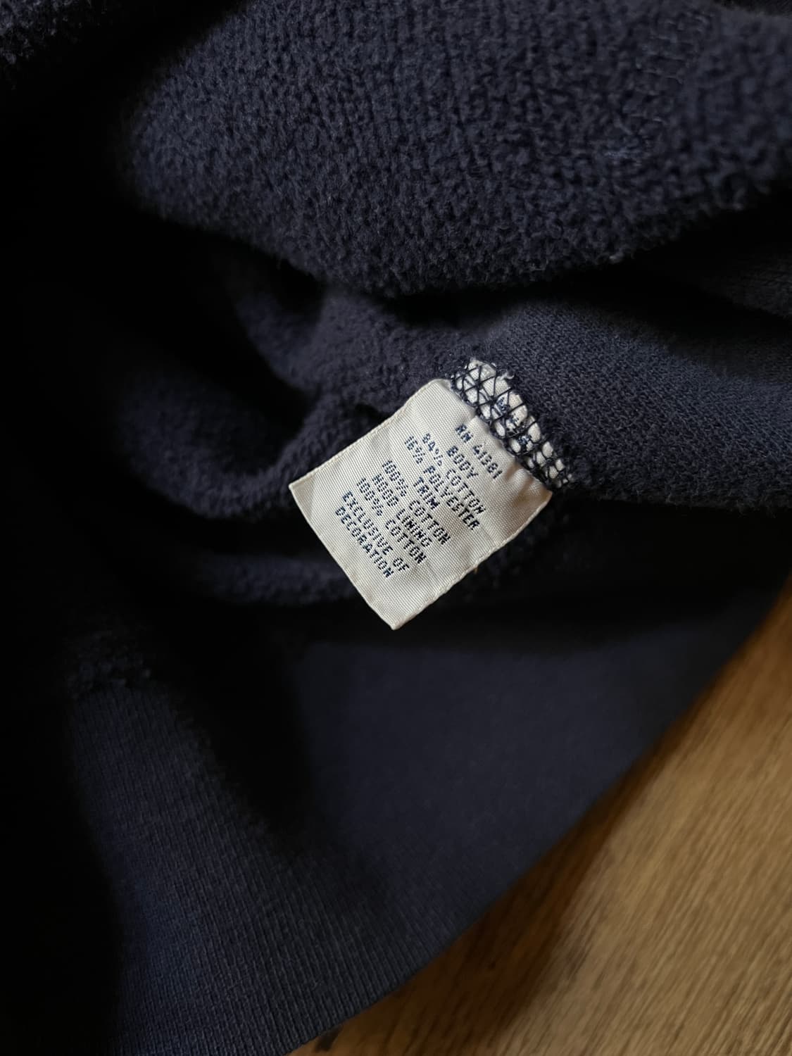 [L]폴로 랄프로렌 네이비 써멀 후드 집업 상품이미지6