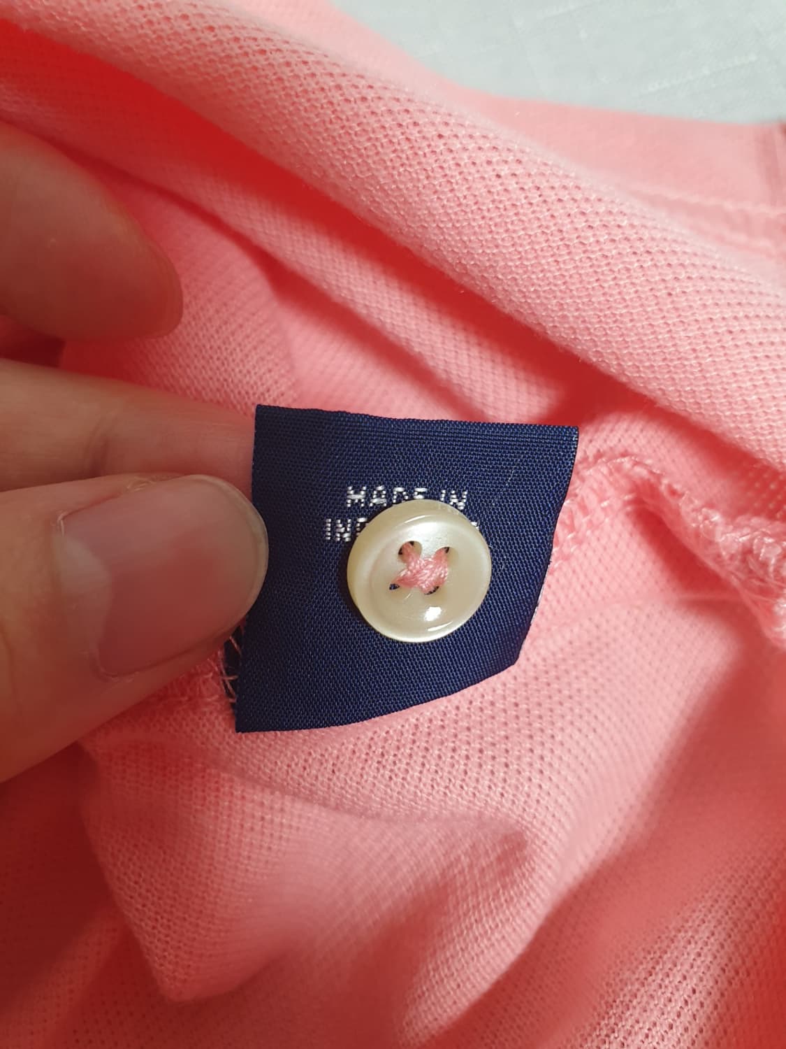 폴로 랄프로렌 빅포니 반팔 카라티 핑크 XL 상품이미지9