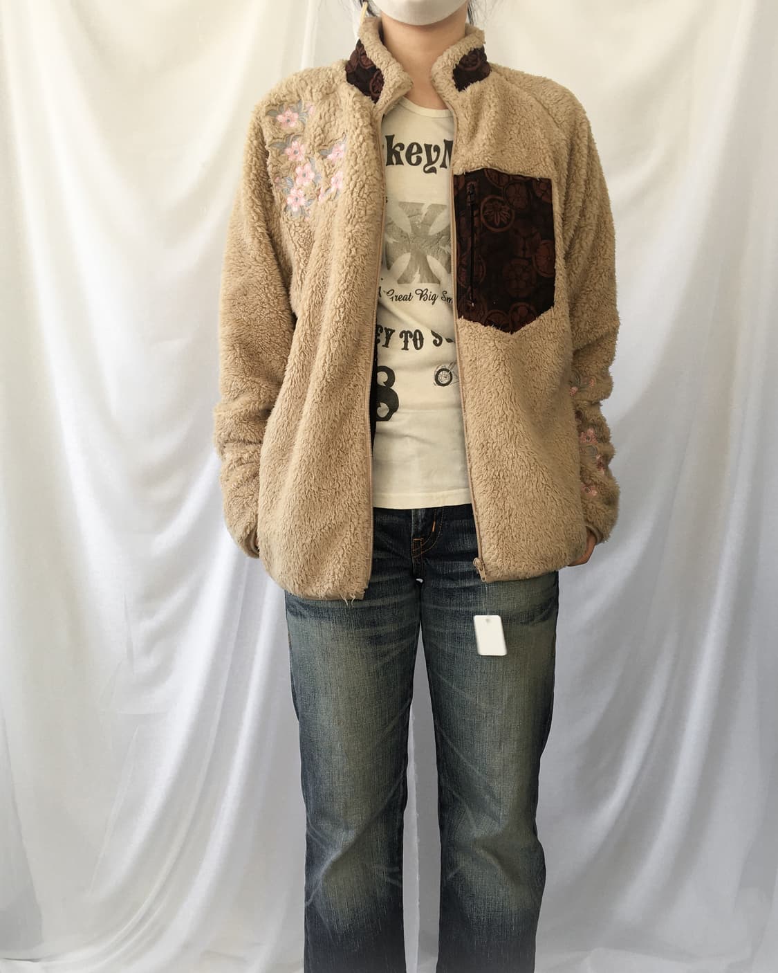 Karakuri tamashii fleece jacket 상품이미지8