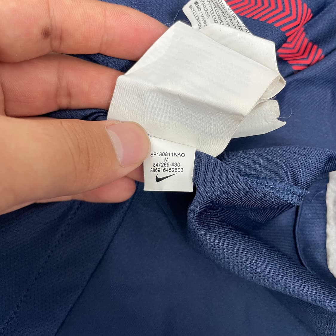 나이키 파리생제르망 17-18 입단식 네이마르 유니폼 상품이미지8