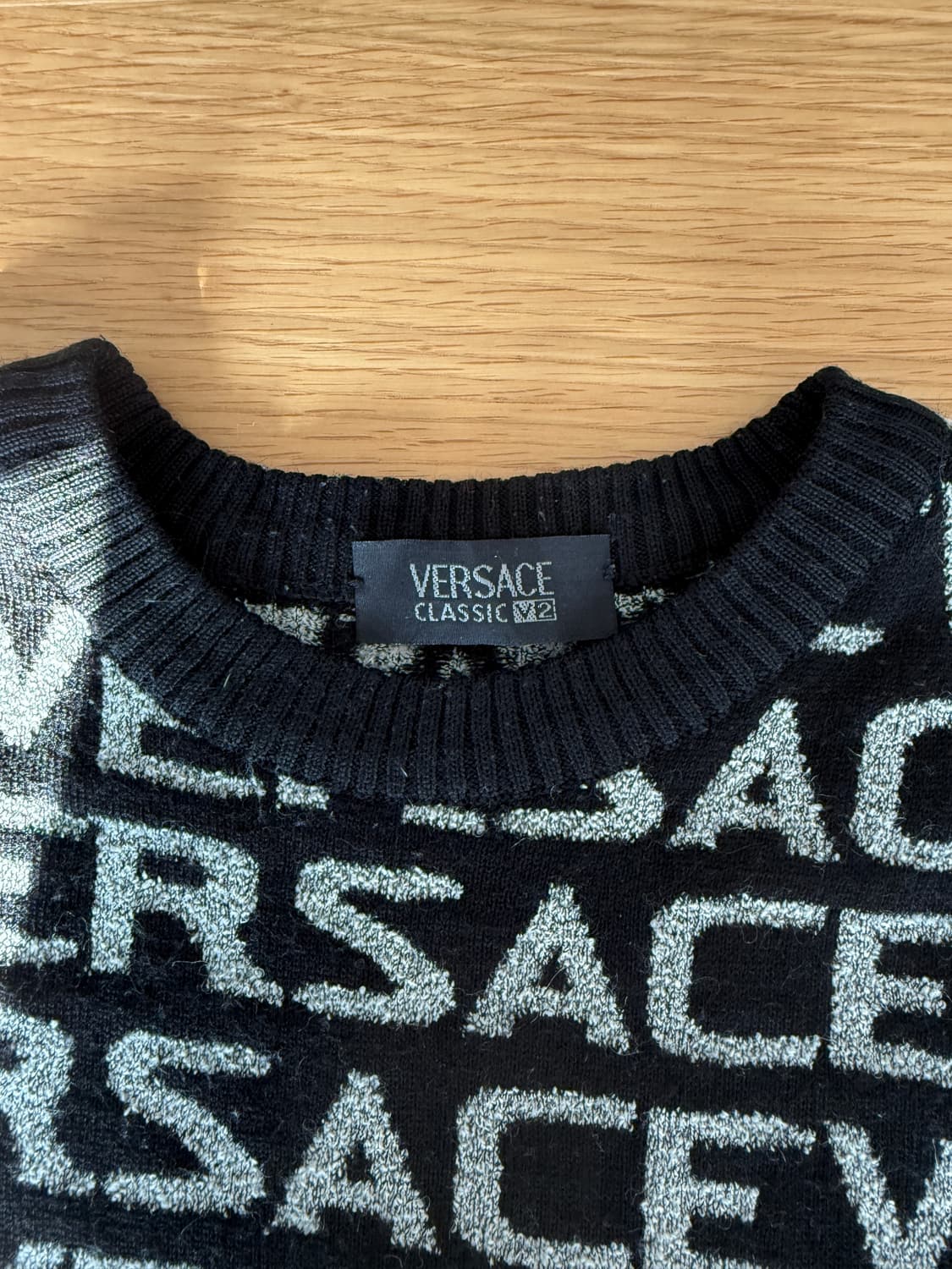 베르사체(VERSACE) CLASSIC V2 울 니트 상품이미지5