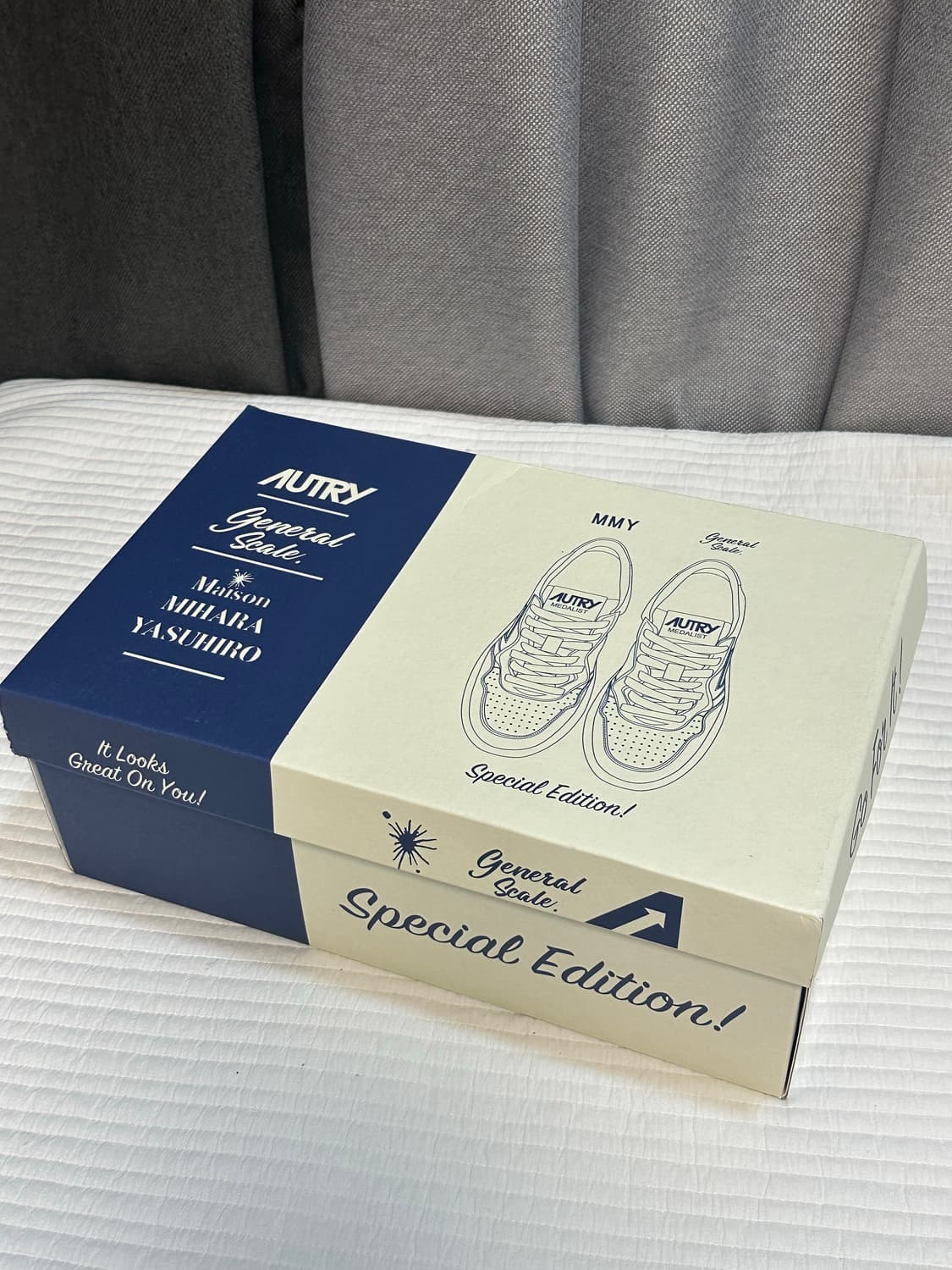 메종 미하라 야스히로x 오트리 스니커즈 43사이즈 새상품  상품이미지4