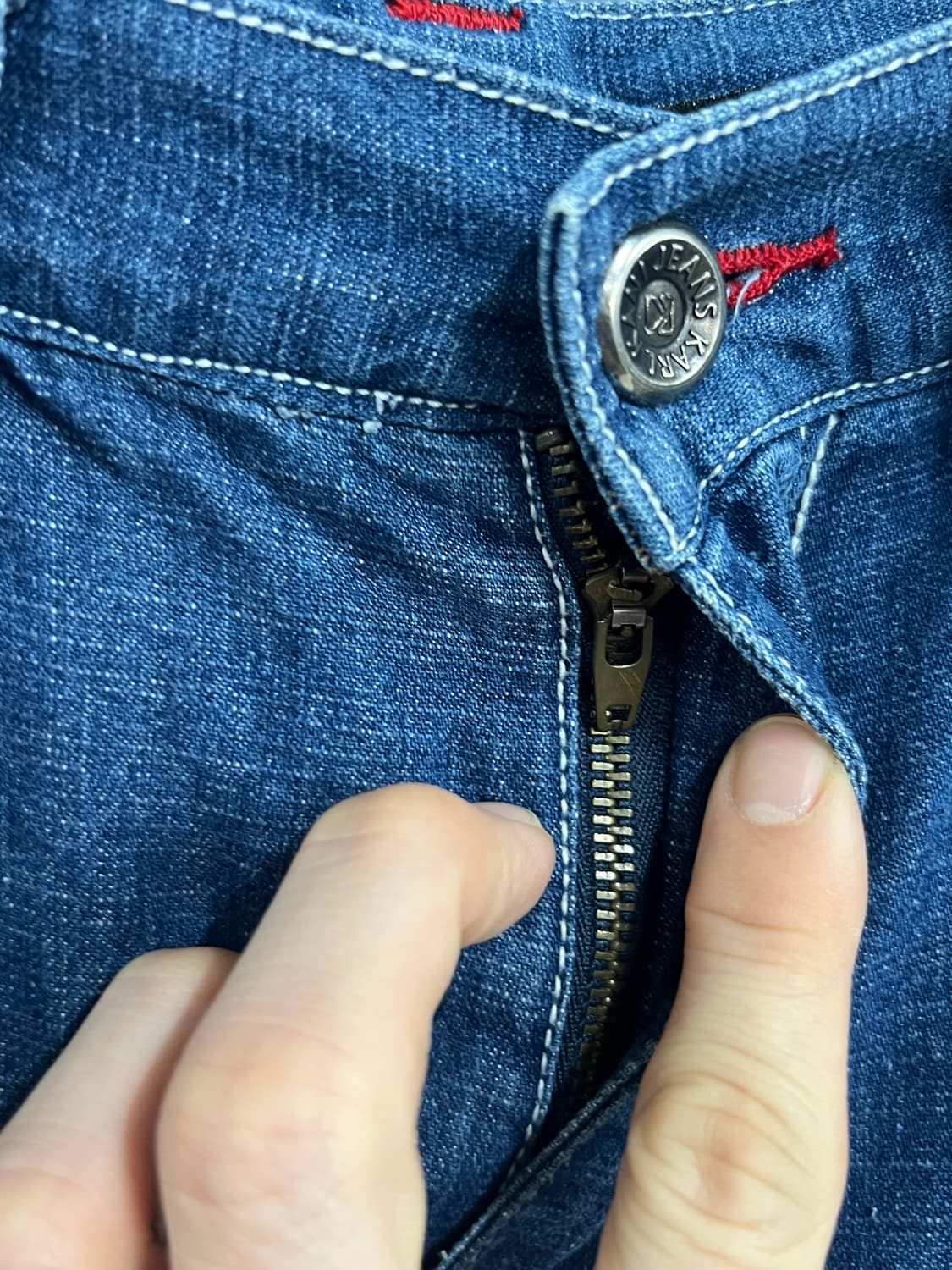 Karl kani 칼카니 빈티지 카고 데님 하프 팬츠 상품이미지6