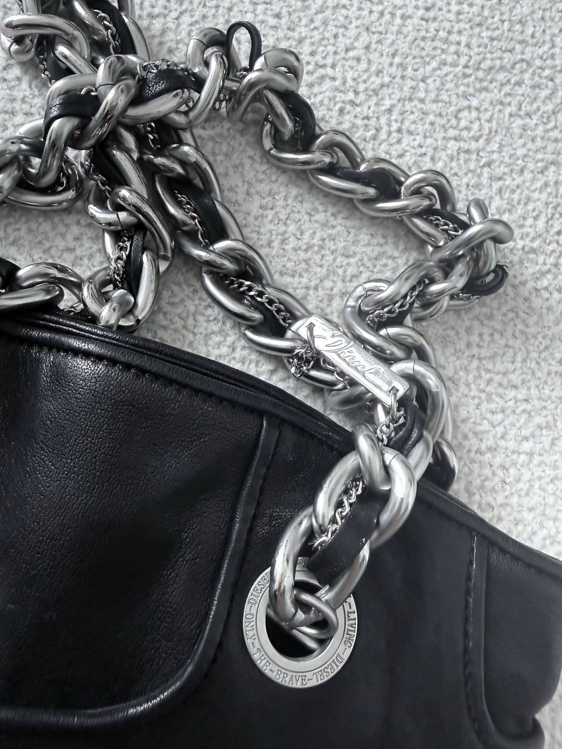 디젤 빈티지 체인 숄더백 y2k 상품이미지2