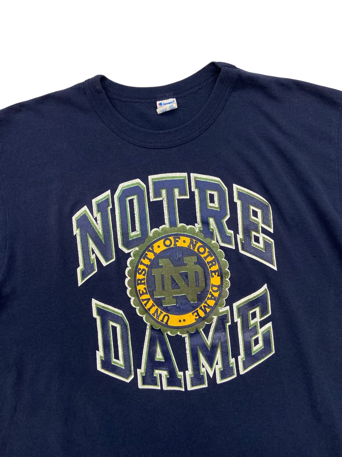 80's 챔피온 Notre Dame University T-Shirt 상품이미지3