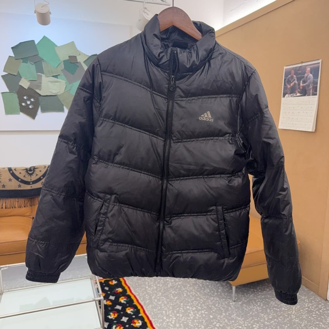 아디다스 올드스쿨 블랙 푸퍼 패딩 95 C08359 상품이미지3