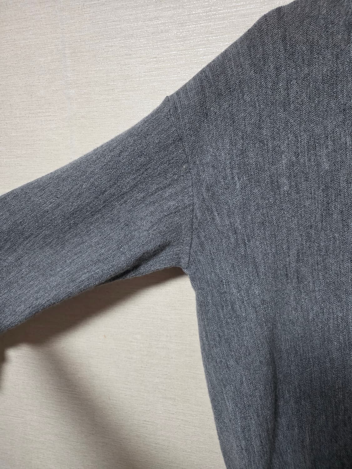 LACOSTE 90년대 라코스테 그레이 브이넥 니트 상품이미지7