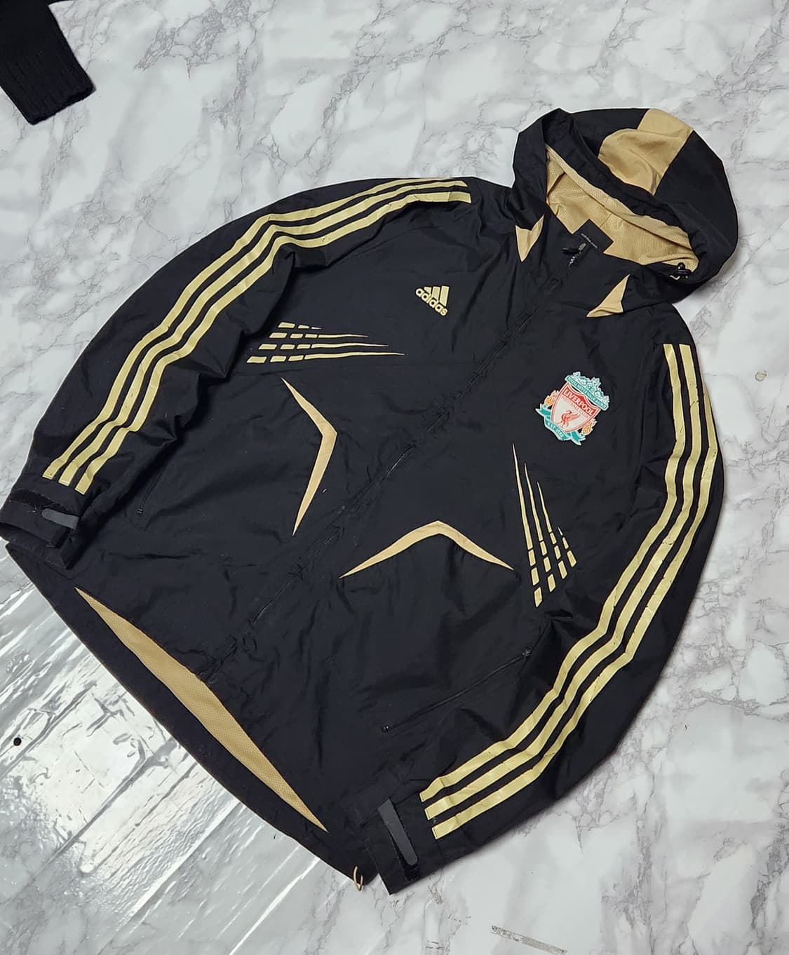 아디다스 리버풀 08-09 칼스버그 지급용 바람막이 자켓 상품이미지4