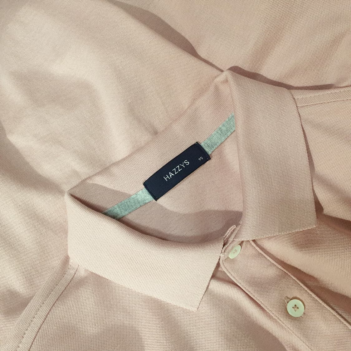 헤지스 반팔 카라 티셔츠 셔츠 95 상품이미지5