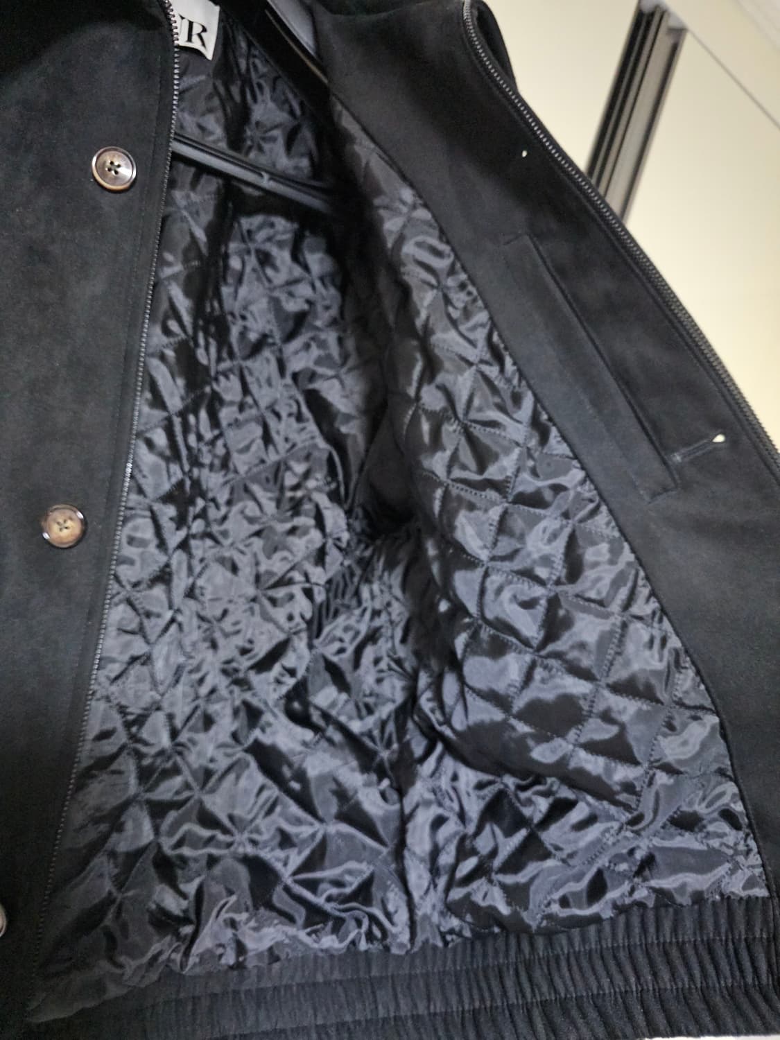 세터 테오 폭스 스웨이드 숏 자켓 파이럿 블랙 XL 상품이미지5