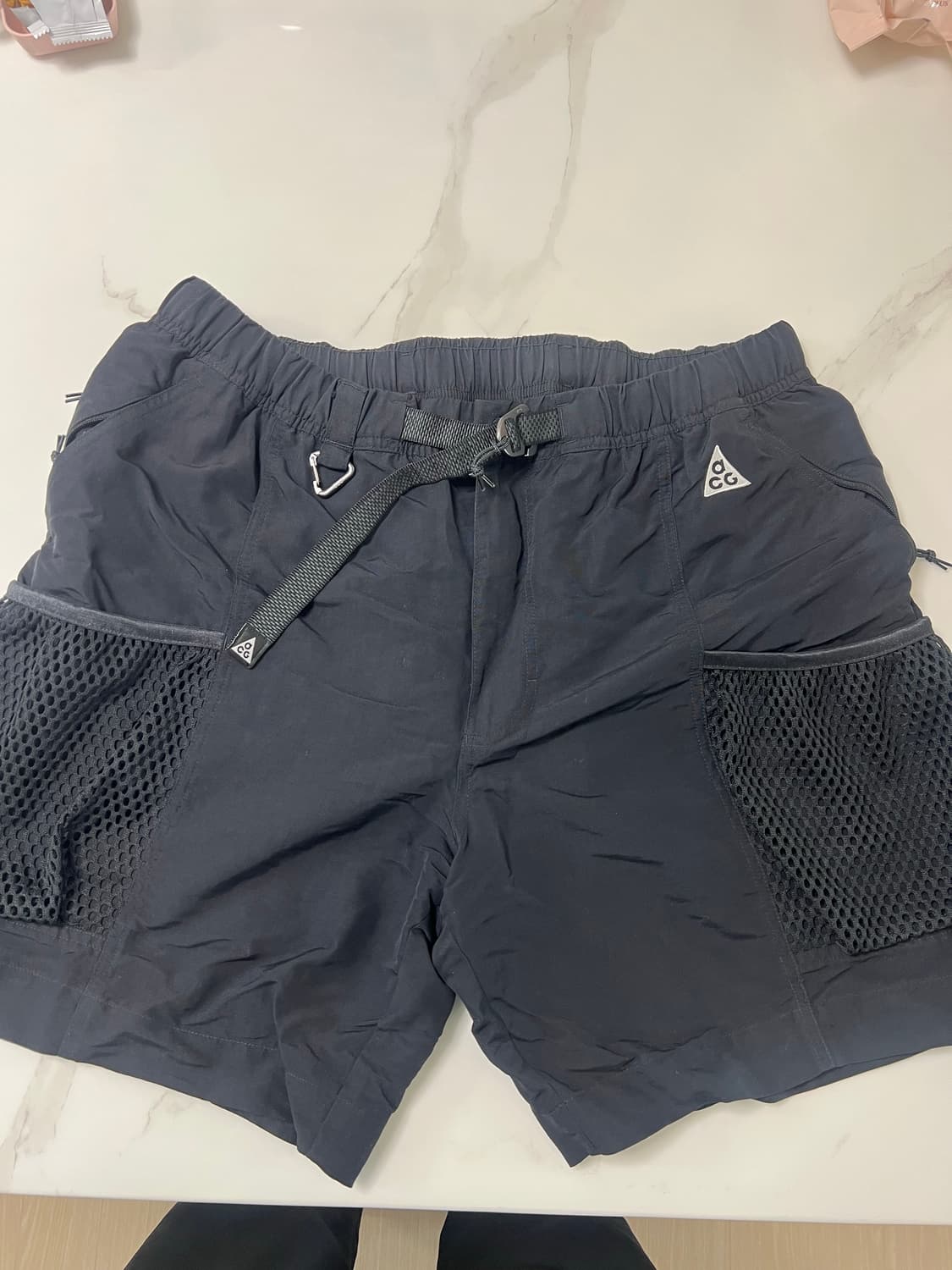 나이키 ACG 스노우그래스 카고 쇼츠 반바지 블랙 아시아핏 XL 상품이미지1