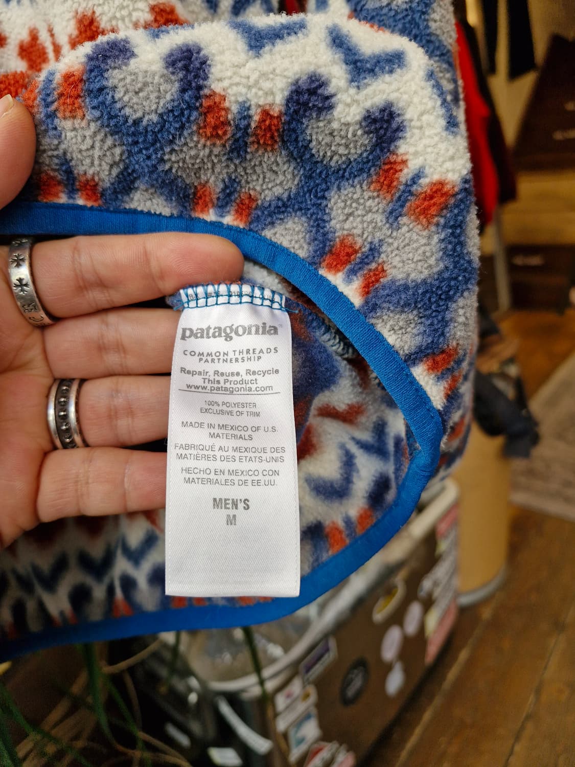 Z-302 파타고니아 신칠라 아즈텍 네이티브  상품이미지7