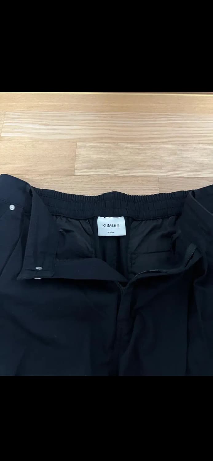 키뮤어 [SET] COOL 코튼 팬츠 3종 블랙 M 상품이미지6