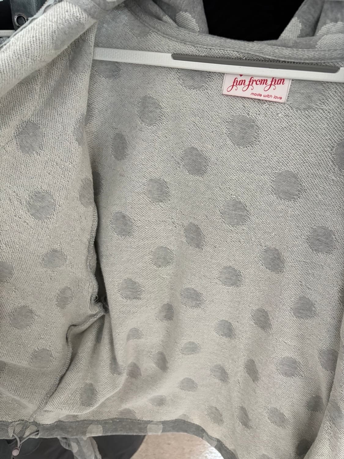 펀프롬펀 프릴 하트 후드집업 상품이미지5