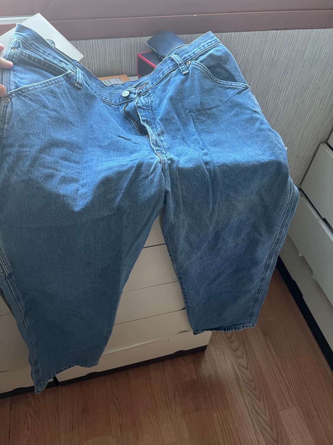 랭글러 빈티지 청바지 팝니다.(핏기가막힘)36 상품이미지1