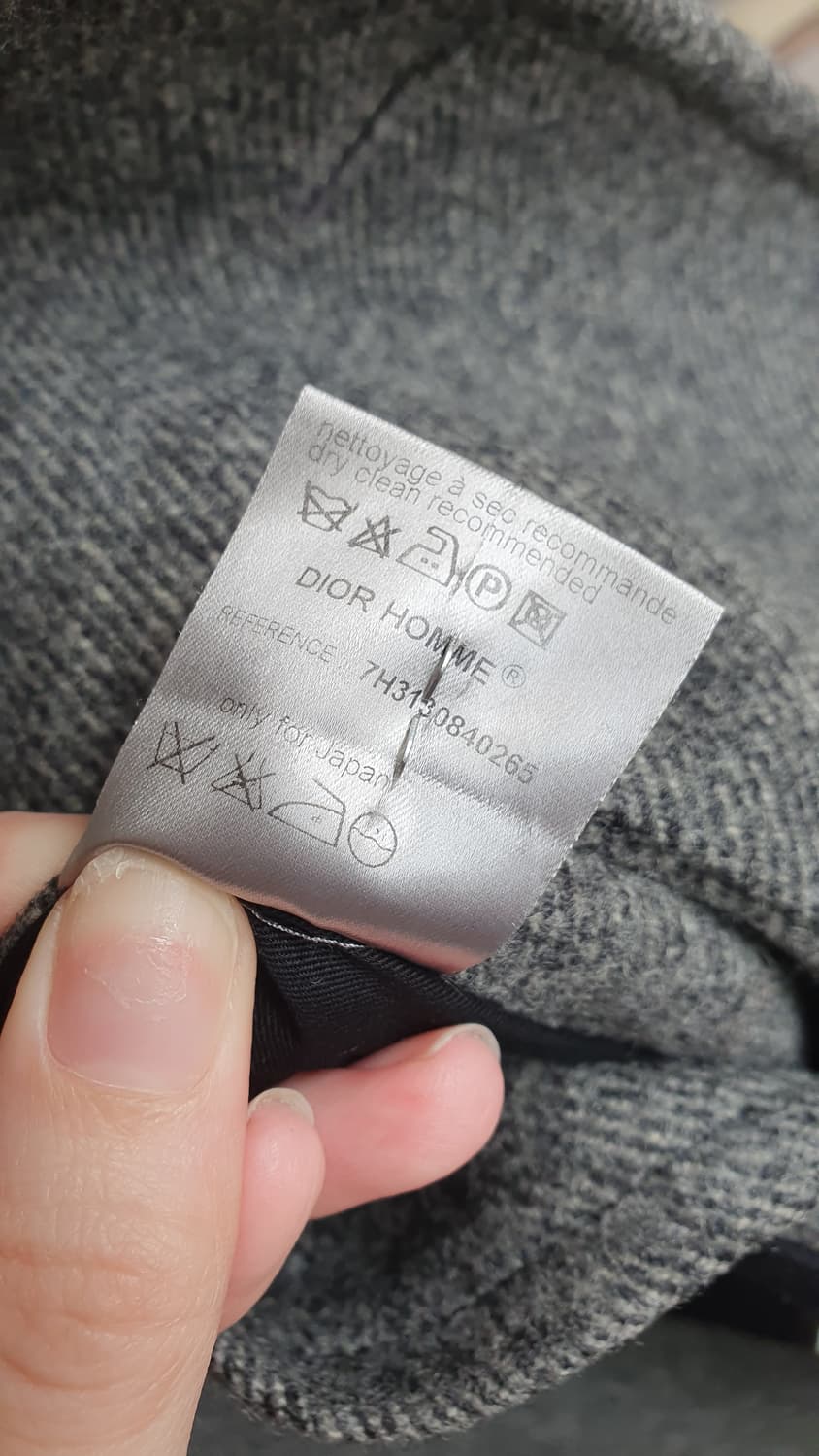 디올옴므 더블 피코트 그레이 50 상품이미지5