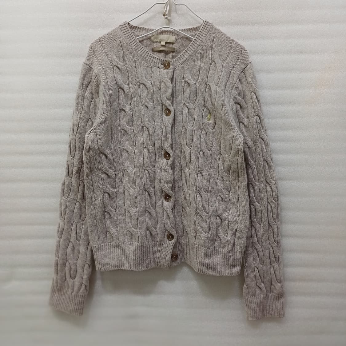 빈폴 레이디스 울 캐시미어 케이블 가디건 여성 M ~ L 사랑봉봉 상품이미지1