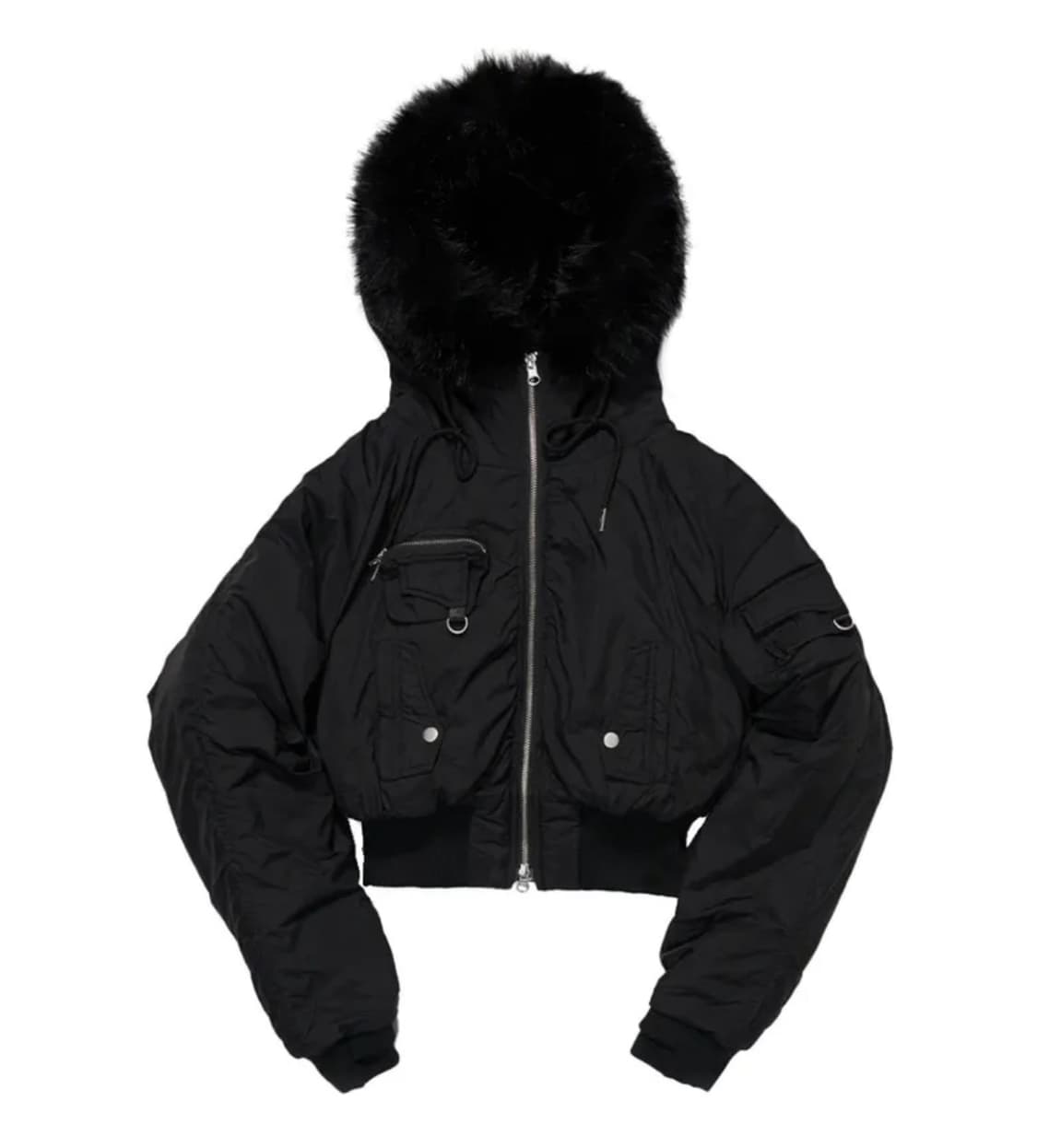 스키즘인듀싱 후드 퍼 자켓 상품이미지2