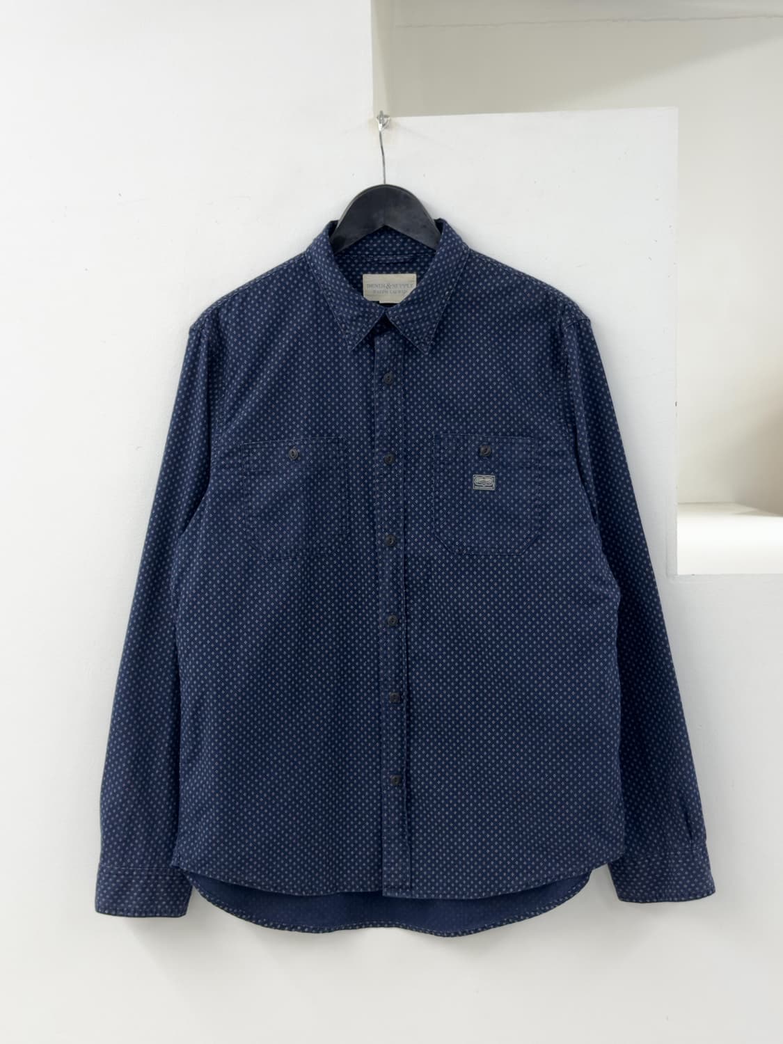 데님앤서플라이 자카드 셔츠 상품이미지1