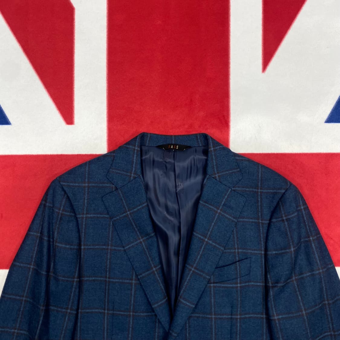 닥스 체크 블레이져 94 실측 95-100 상품이미지3