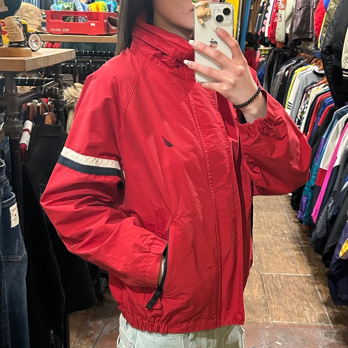 [HI] 노티카 바람막이 레드 상품이미지3