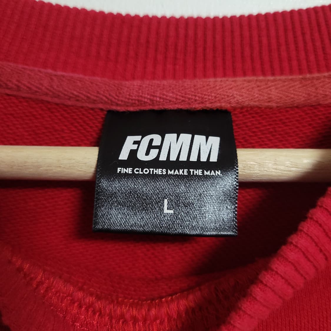 (L) FCMM 에프씨엠엠 레드 맨투맨 상품이미지2