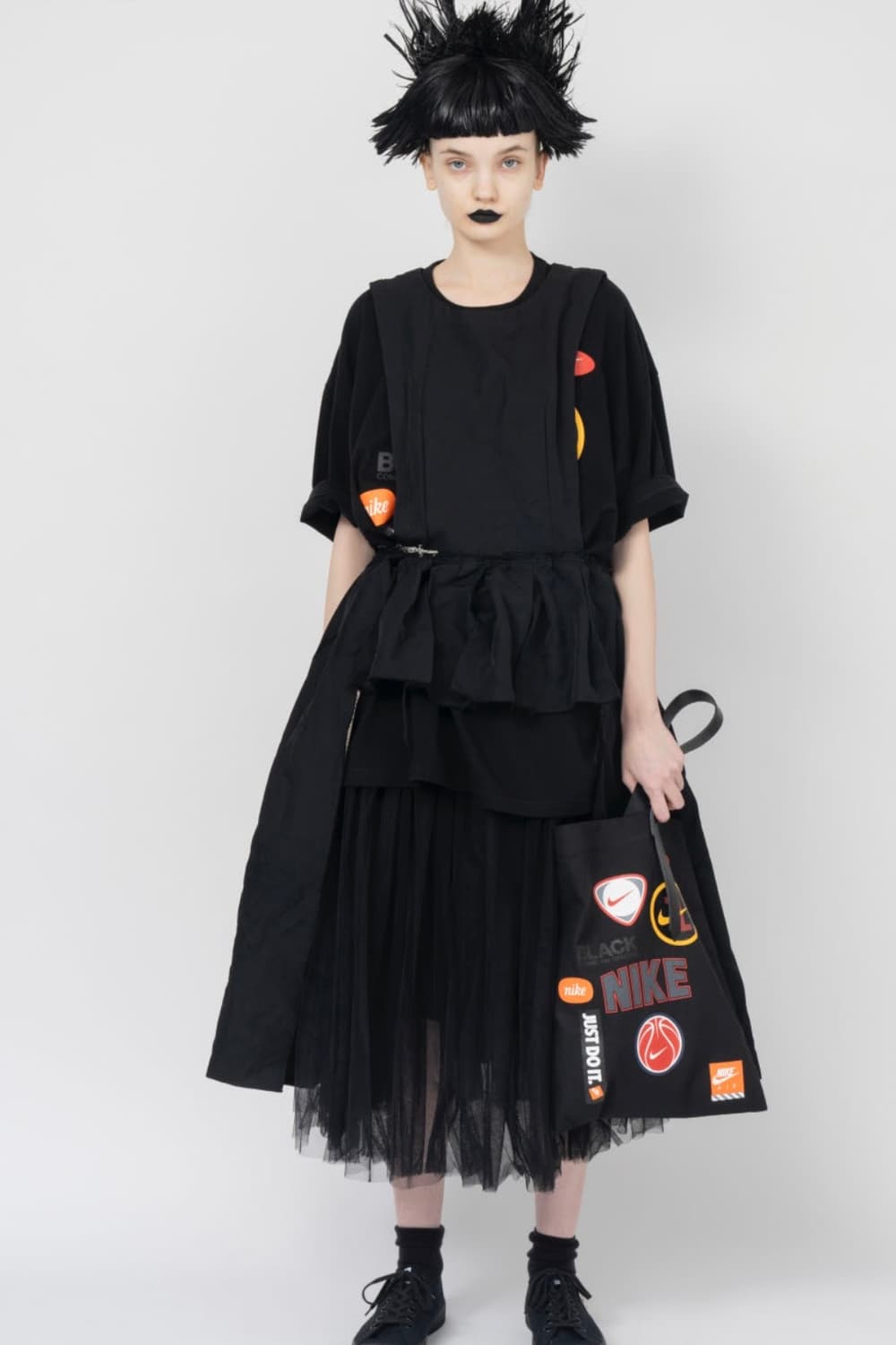 (네고가능)꼼데가르송 블랙 24ss 컷 아웃 원피스 (블랙 s) 상품이미지1