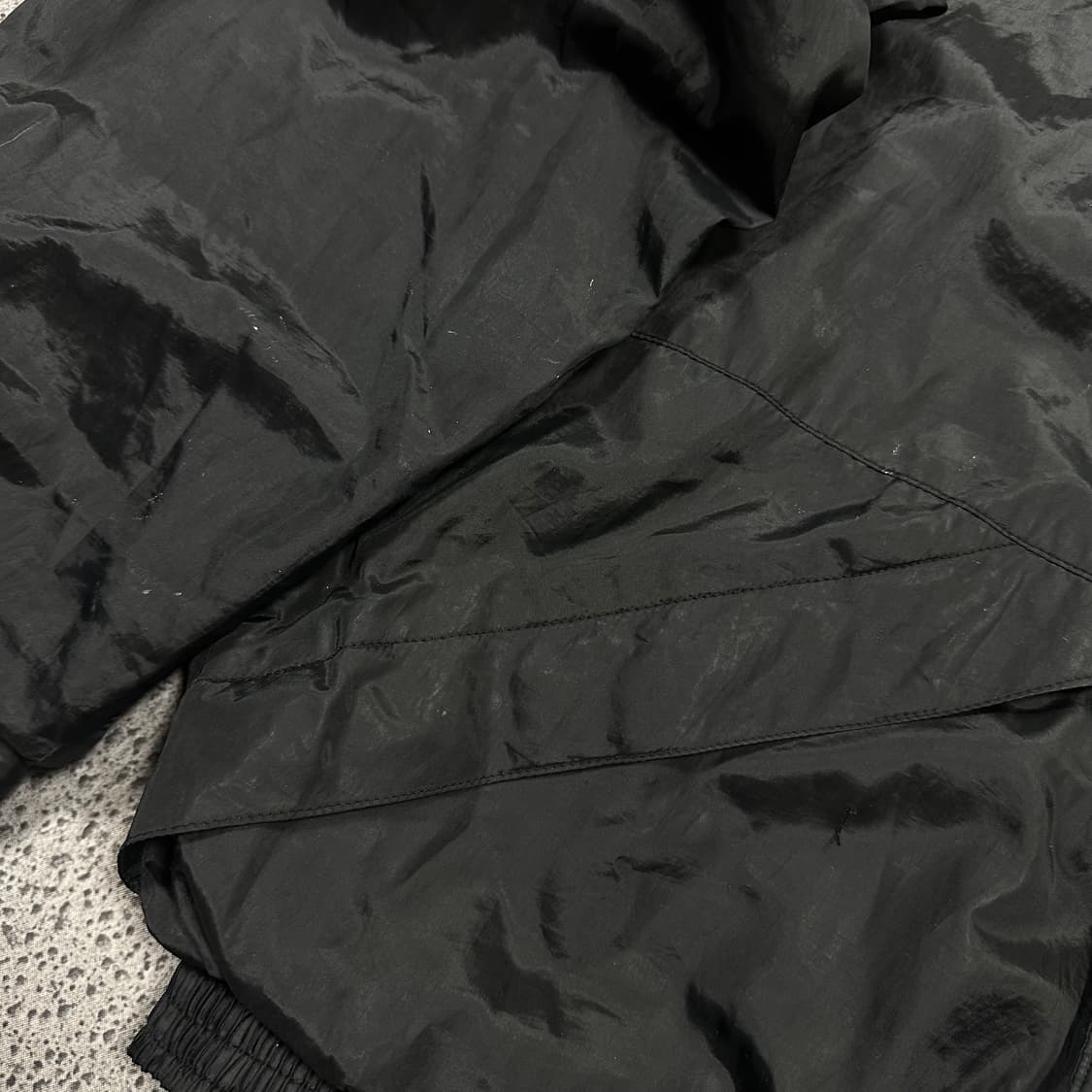 ✨ (바배) 버버리 올드스쿨 블랙 바람막이 점퍼 상품이미지5