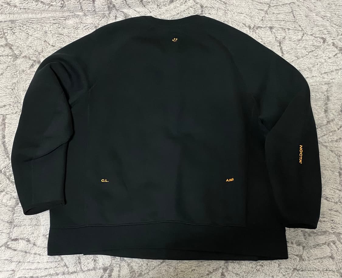 [XXL] 나이키 X 녹타 테크 플리스 크루 블랙 상품이미지5