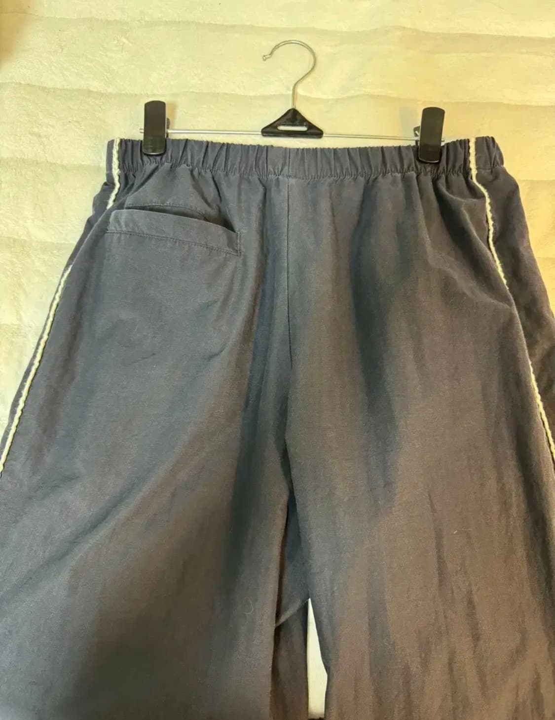 뉴얼린 나일론 와이드 팬츠 상품이미지4