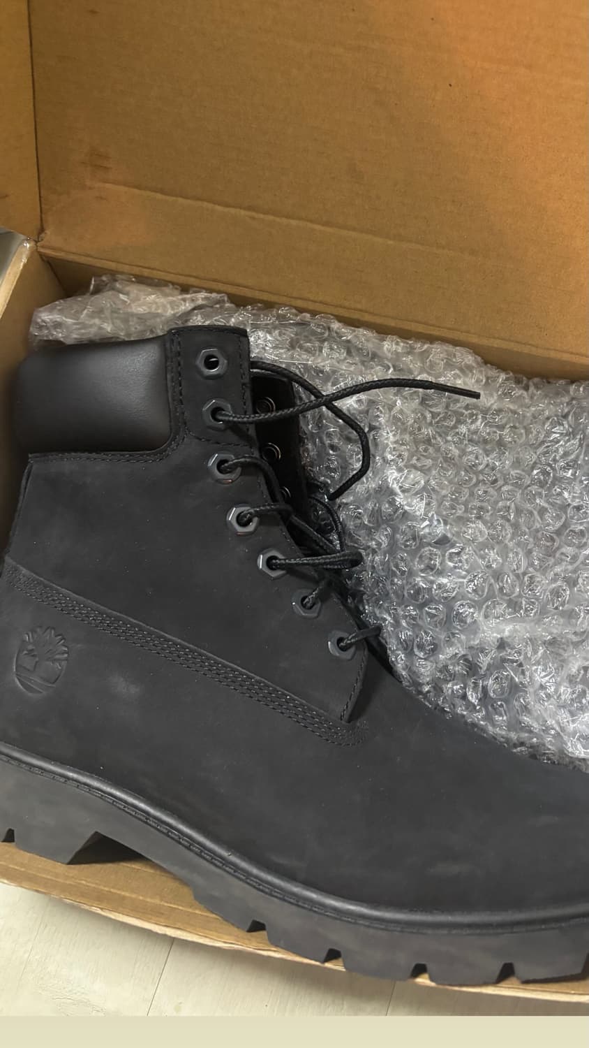 팀버랜드 프리미엄 6인치 워터프루프 블랙 260 상품이미지1