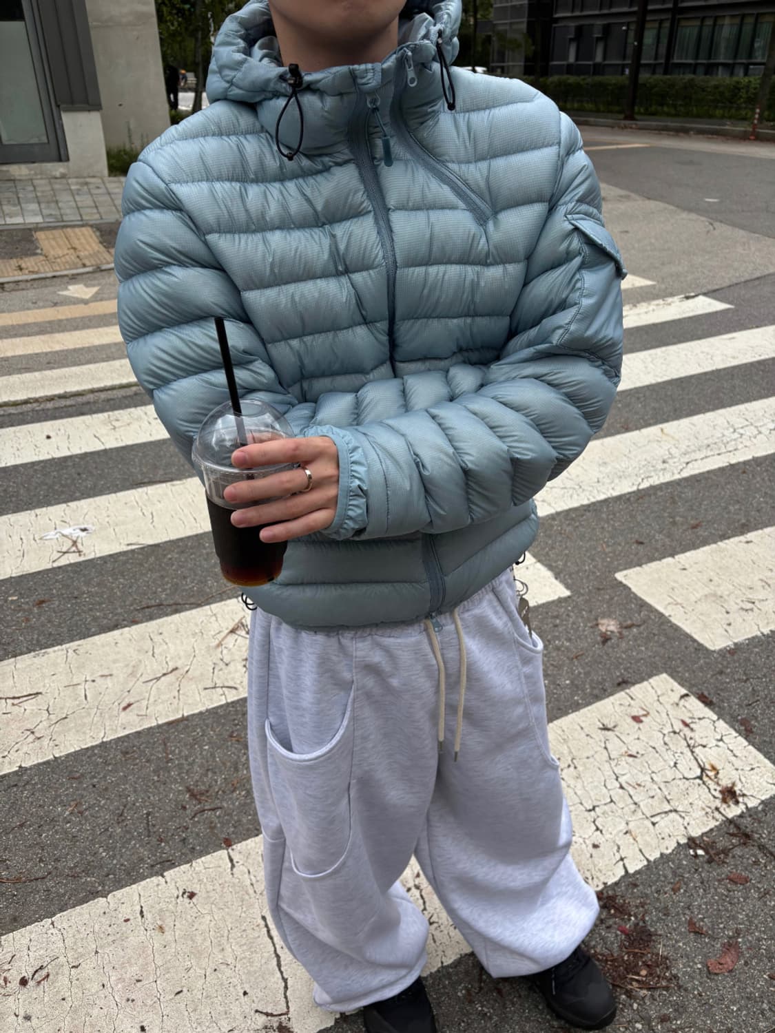 파이톤 덕다운 경량패딩 상품이미지5