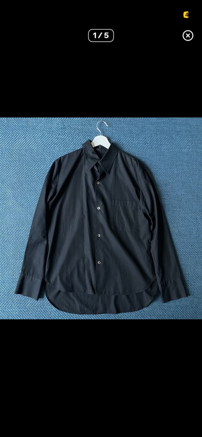 요지 야마모토 Y's 블랙 셔츠 상품이미지1