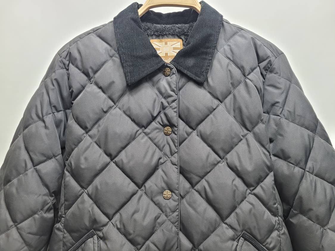 merc 21FW 머크 런던 퀼팅 다운 패딩 자켓 / 여 105  블랙
 상품이미지4