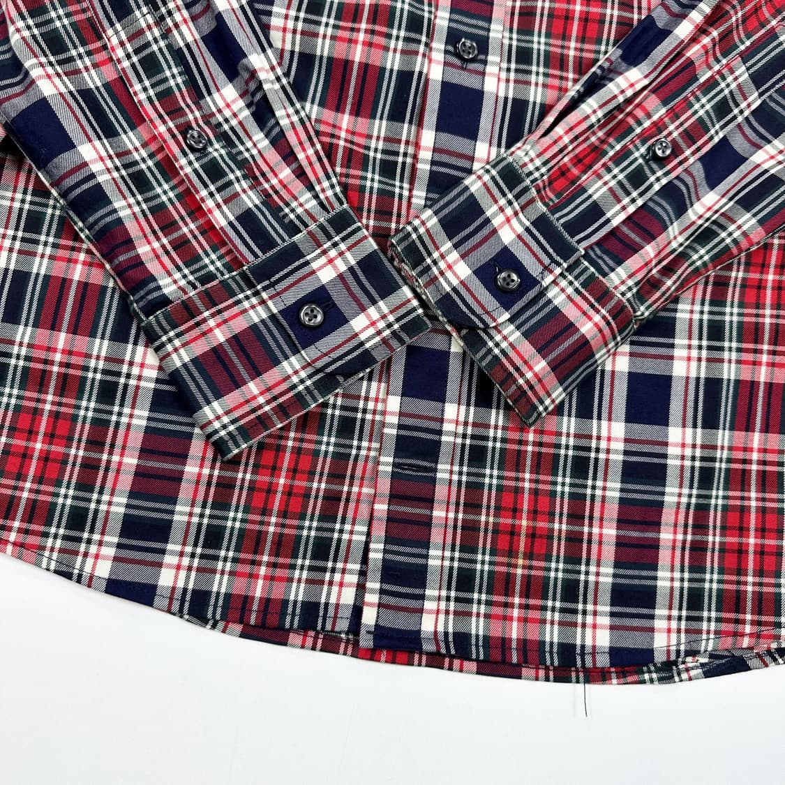 타미힐피거 플래그 레드 타탄 체크셔츠 (XS 여성추천) 상품이미지4