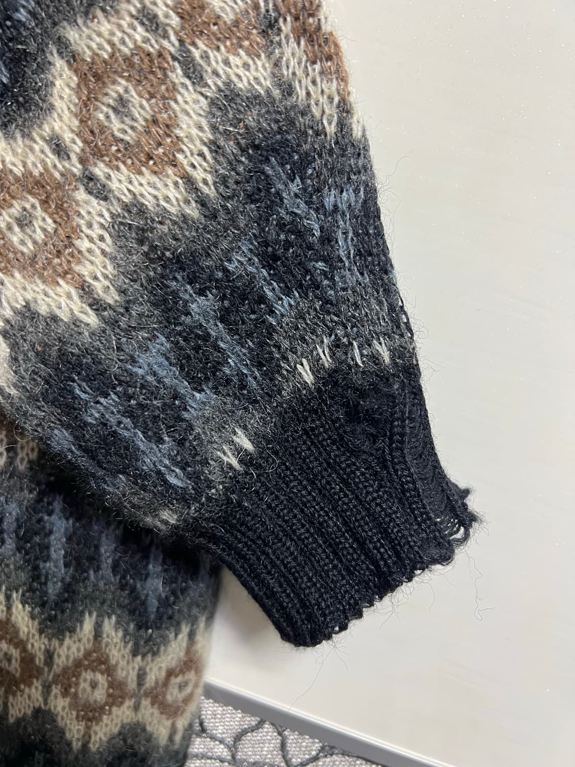 빈티지 60년대 Thane 모헤어 가디건 상품이미지6